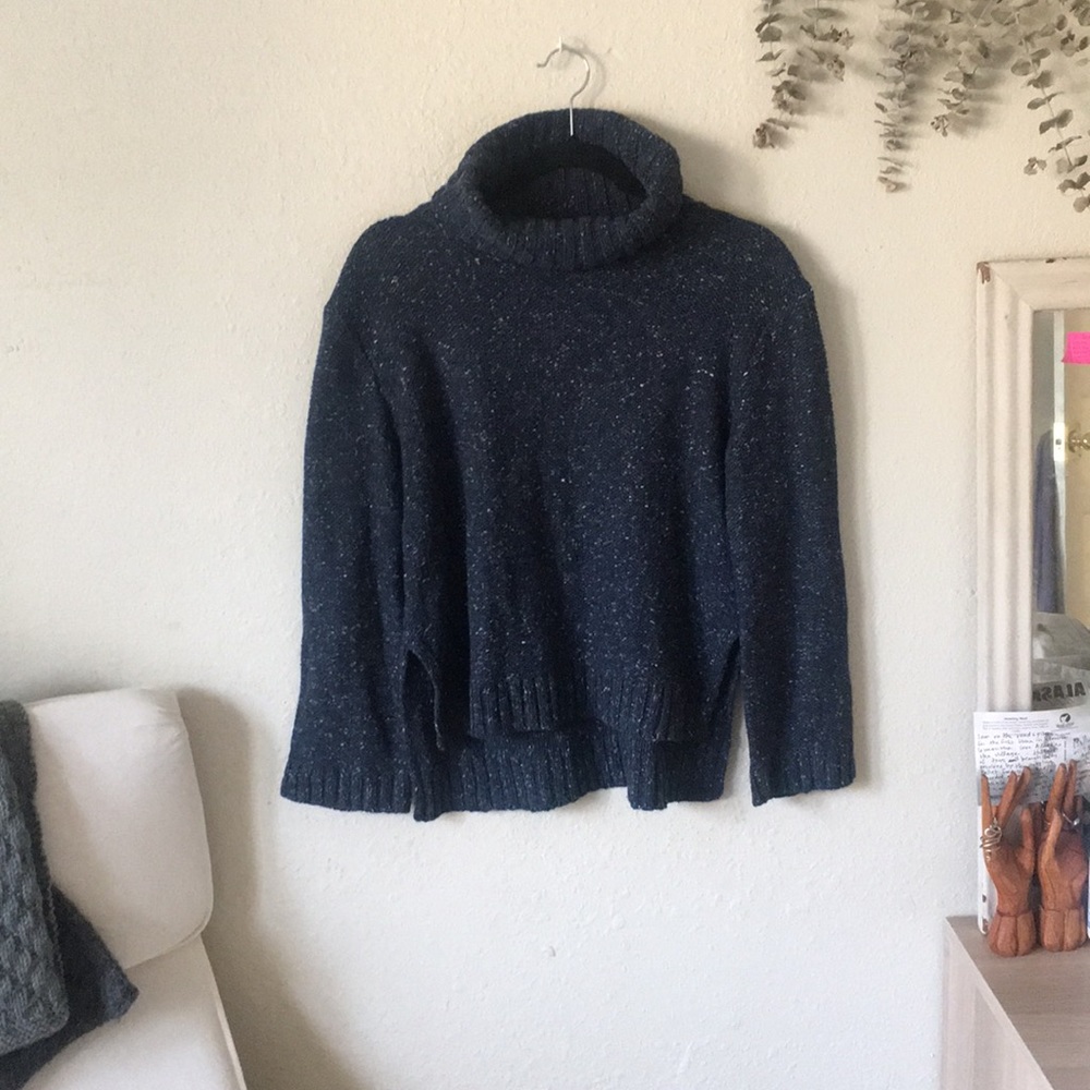 Madewell Flecked Turtleneck Sweater XS